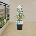 7-Tier Hydroponic Growing Tower 35 Holes Indoor Gardening System with Brushless Pump &amp 2.64Gal Tank Vertical Hydroponics for Herbs Vegetables Strawberries
