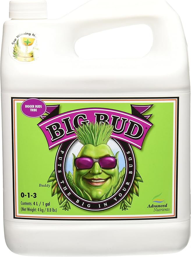 Advanced Nutrients GL525050-15 Big Bud Liquid Fertilizer 4 Liter Brown/A