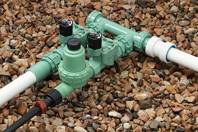 Orbit 10- Pack 2-in-1 Drip Irrigation Filter and 30 PSI Pressure Regulator - Micro-Irrigation Valve - Water Flow Reducer