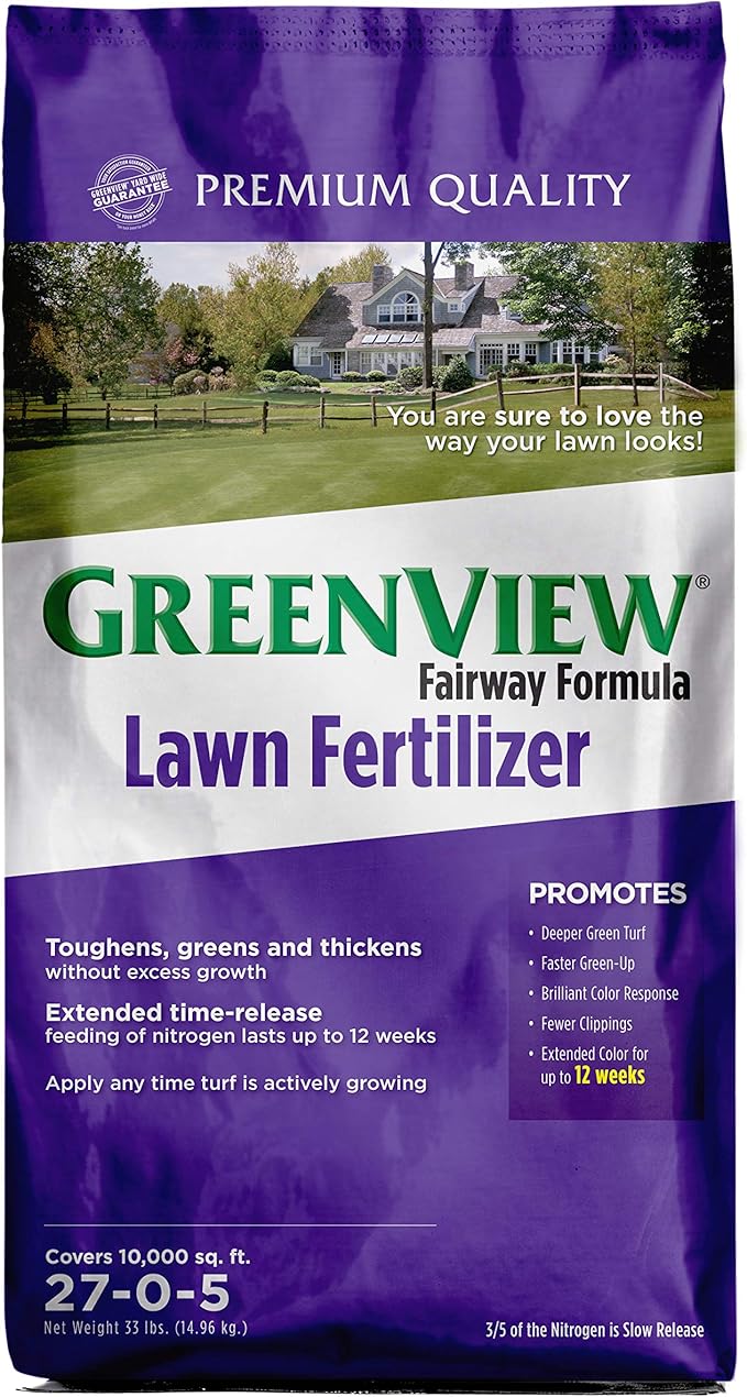 GreenView Fairway Formula Lawn Fertilizer - 33 lb. Bag - Covers 10000 sq. ft.