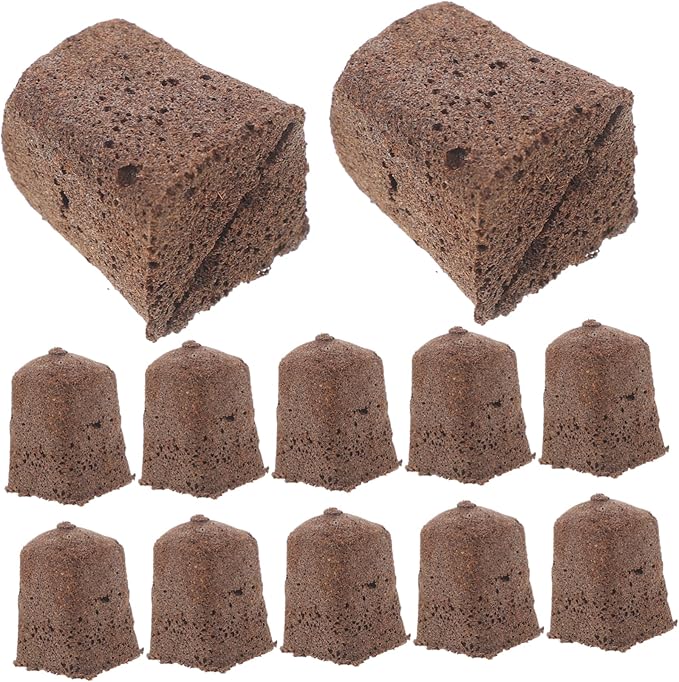 BESPORTBLE 160pcs Hydroponics Growing Media Cubes for Soilless Cultivation Seed Starter for Flower and Vegetable Plants High Absorption Air Permeability for Indoor Garden Germination