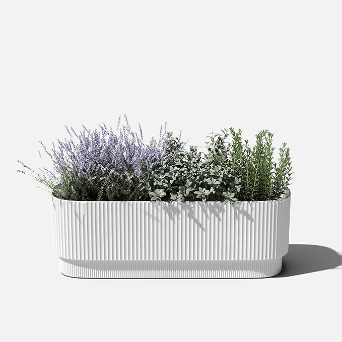 Veradek Demi Series Raised Garden Bed - Self-Watering Planter for Backyard &amp Garden | All-Weather Use