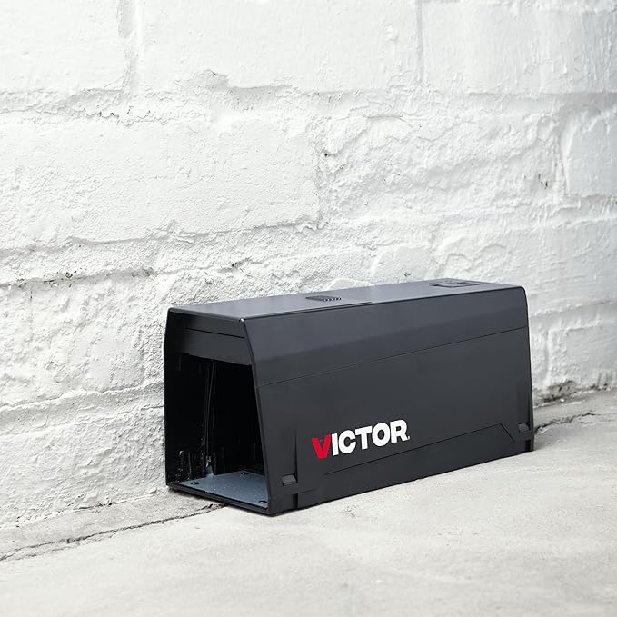 Victor Indoor Electronic Rat Trap Humane Electric Rat Traps Indoor for Home No Touch No See Traps - M241B - Quickly and Humanely Kill Rats Indoors - (Pack of 4)