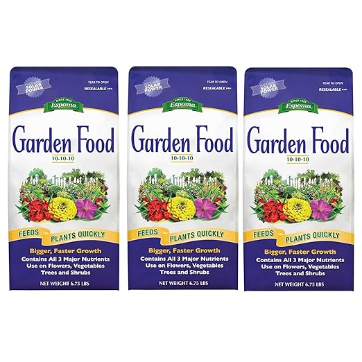 Espoma GF1010106 Garden Food 6.75-Pound Brown/A (Three Pack)