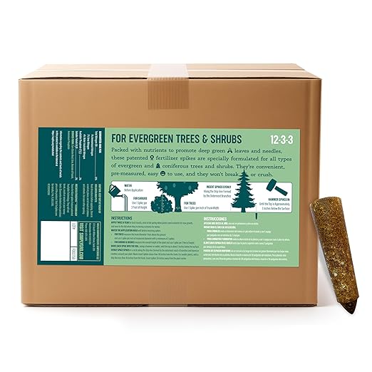 Fertilizer Spikes for Evergreen Trees &amp Shrubs (72 Spikes - 18.0 Lbs)