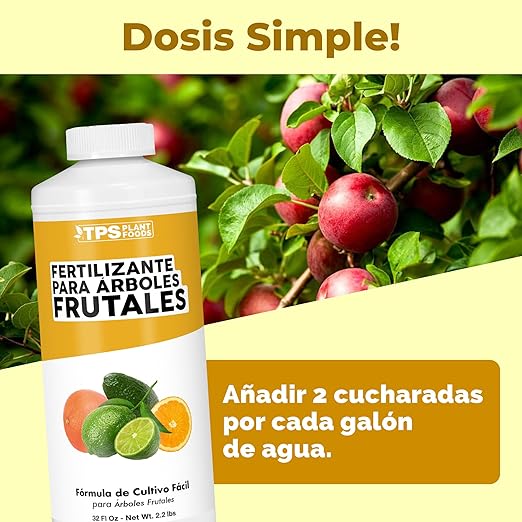 Fertilizante para Árboles Frutales Complete Liquid Fruit Tree Plant Food 32 oz (1 Quart)