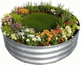 3FTx3FTx1FT Galvanized Raised Garden Bed Planter Raised Garden Beds Outdoor Round Raised Garden Beds for Gardening Vegetables