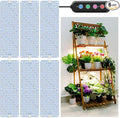 60W Ultra-Thin Panel Full Spectrum Grow Lights 1152 LEDs Growing Light for Indoor Plants with Daisy Chain Function Grow Lights for Seed Starting with 4/8/12/16/20H Auto On/Off Timer (6pcs)