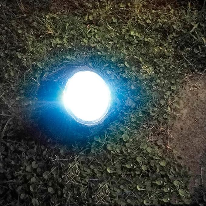 2pcs Solar Energy Lawn Lamp Waterproof LED Flood Light Rock Spotlight Outdoor Garden Landscape Lighting
