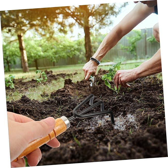 Totority Garden Tool Kit Set 14 Piece Mini Gardening Hand Tools Comfortable Handle Perfect for Excavation Weeding