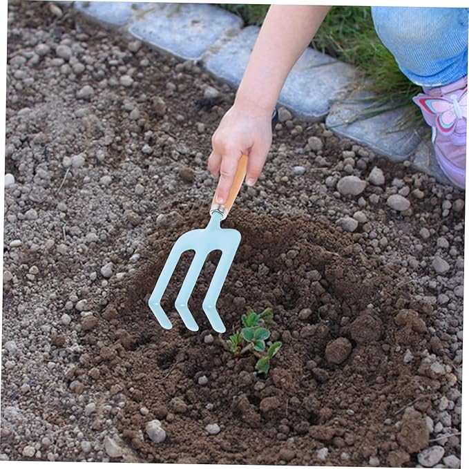 TOYANDONA 1set Boy Girl Gardening Tool Set Lightweight Planting Tools Shovel Rake and Storage Bag for Boy Girl for and Skill Development