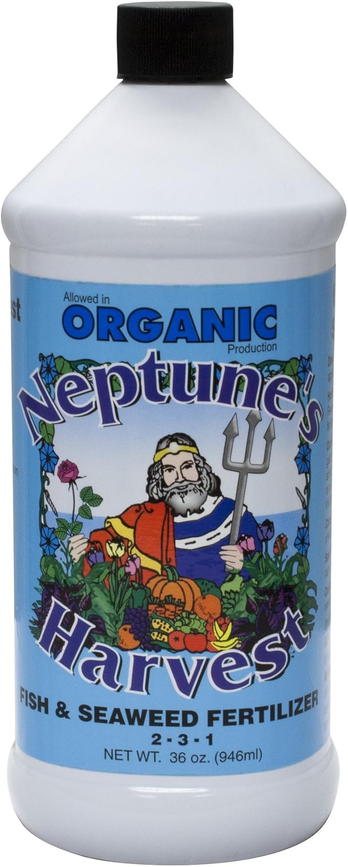 Neptune's Harvest Organic Fish/Seaweed Blend Fertilizer 36OZ