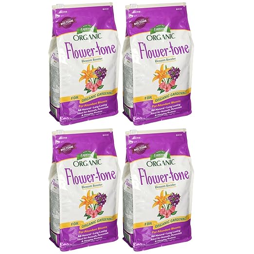 Espoma FT4 4-Pound Flower-Tone 3-4-5 Blossom Booster Plant Food (4)