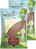 Food to Live - Organic Radish Seeds for Sprouting 25 Pounds Non-GMO Edible Seeds Pure Vegan Kosher Bulk. Spicy Flavor. Rich in Vitamin C. High Germitation Rate.