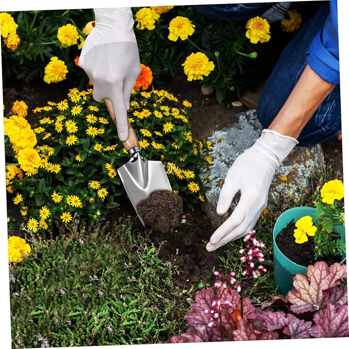 BESPORTBLE 1set Garden Tools Set Trowel Kit Ash Handles for Pruning Digging and Planting Gardening Supplies for Adults