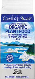 Coast of Maine Stonington Blend Organic Plant Food 4 lb.