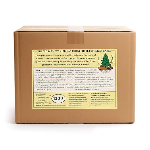 The Old Farmer's Almanac Tree &amp Shrub Fertilizer Spikes (Case of 72 Spikes)