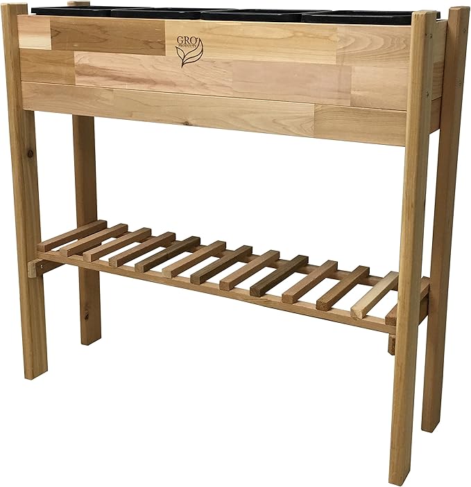 P-48 Plantable 48 Planter 32.5 x 10.5 x 26 Cedar
