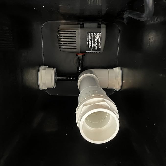 Recirculating Deep Water Culture RDWC Hydroponic Grow Kit System 5 Gallon 4 Site with Connected Reservoir