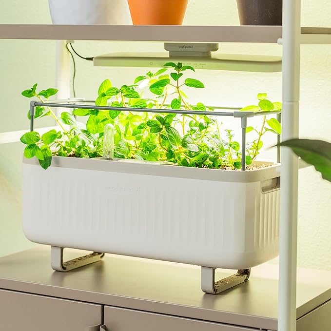 Vego Garden Grow Lights for Indoor Plants Full Spectrum LED Grow Light with Customized 5 Modes for Seed Starting Leafy Herbs Fruits &amp Microgreens 4 Packs