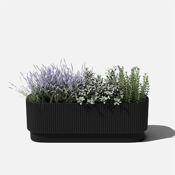 Veradek Demi Series Raised Garden Bed - Self-Watering Planter for Backyard &amp Garden | All-Weather Use