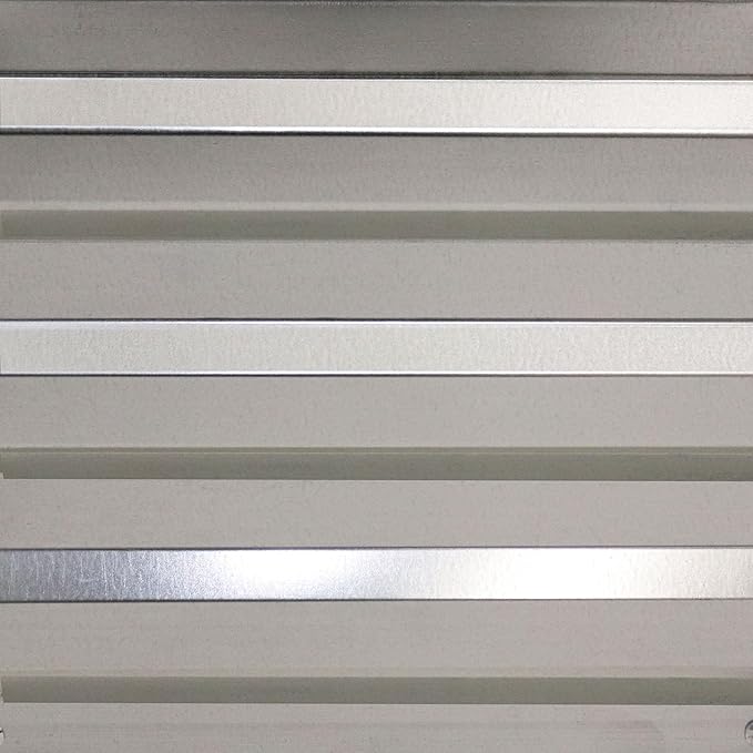 Sunnydaze Galvanized Steel Rectangular Raised Garden Bed - for Flowers Plants and Vegetables - Silver - 4 x 8 ft