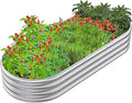 6x2.3x1ft Raised Garden Bed for Flowers Outdoor Raised Planter Box Backyard Raised Garden Bed for Plant