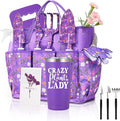Gardening Gifts for Women Gardening Tools for Women 14 PCS Garden Tools Set Kit with Garden Tool Bag Plant Lover Christmas Mothers Day Birthday Gifts for Mom Grandma Aunt Purple