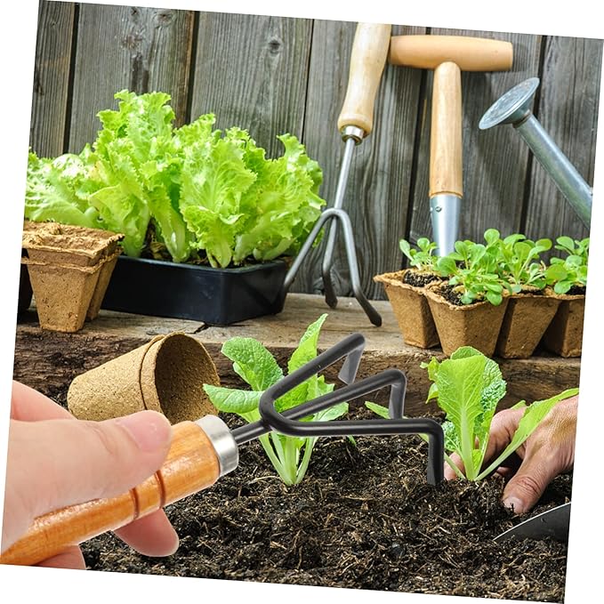 VICASKY Comprehensive 14-Piece Garden Tool Set Multi-Function Tools for Planting Weeding Trimming Ideal for Gardeners