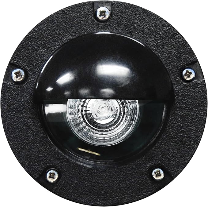 LV344-LED3-B Well Light W/Eyelid 3W LED MR16 12V Black