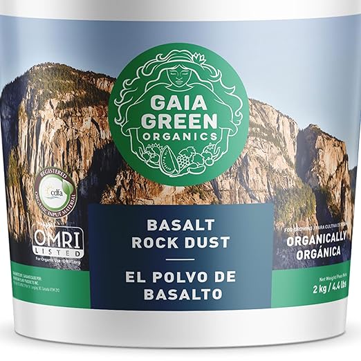 Gaia Green Basalt Rock Dust 2 kg