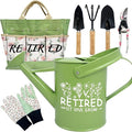 Retirement Gift for Woman Garden Kit Christmas Retirement Gifts Floral Gardening Tool and Durable Garden Tool Organizer Bag Gardening Set for Grandma/Coworker Retired Plant Lover Birthday Present