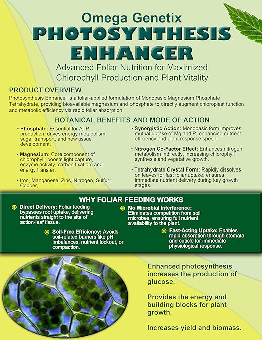 Photosynthesis Enhancer Foliar Spray