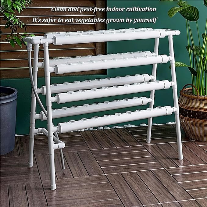 Hydroponics Growing Systems Kit Vegetables hydroponic Grow kitPlant Germination Kits(Single Row)