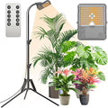 SANSI Grow Lights for Indoor Plants Dimmable 45W Plant Lights for Indoor Growing 88 LEDs Full Spectrum Plant Grow Light Adjustable Tripod Stand 33-58 Inches Auto On/Off Timer with Remote Control