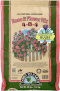 Down To Earth All Natural Fertilizers Organic Rose &amp Flower Mix - Plant Food for Roses Bulbs Flowers and Ornamentals 4-8-4 25 lb