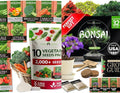 2000+ Vegetable Seeds for Planting - Bonsai Tree Kit - Gifts for Men &amp Women