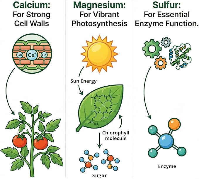 GS Plant Foods Cal-Mag 420 Dry Super Concentrate Makes 420 Gallons of Nutrient Solution 18 Ounces Calcium/Magnesium Fertilizer
