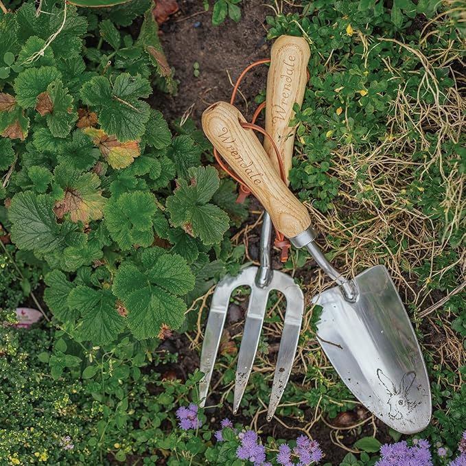 Wrendale Designs by Hannah Dale Fork and Trowel Gardening Tools Set