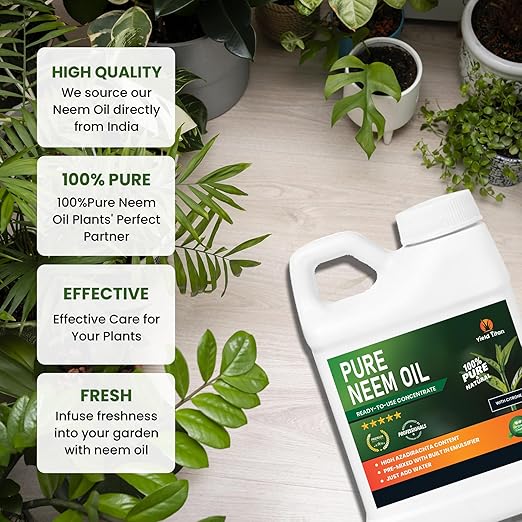 Pure Ready-to-Use Neem Oil Concentrate with Citronella - 100% Pure &amp Natural Just add Water (32 oz)