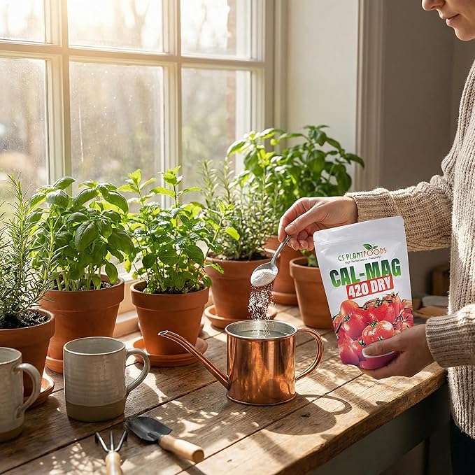 GS Plant Foods Cal-Mag 420 Dry Super Concentrate Makes 420 Gallons of Nutrient Solution 18 Ounces Calcium/Magnesium Fertilizer