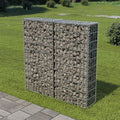 Gabion Basket Cage Galvanized Steel Raised Garden Bed Planter 39.4inx7.87inx39.4in for Vegetables Flower Herb