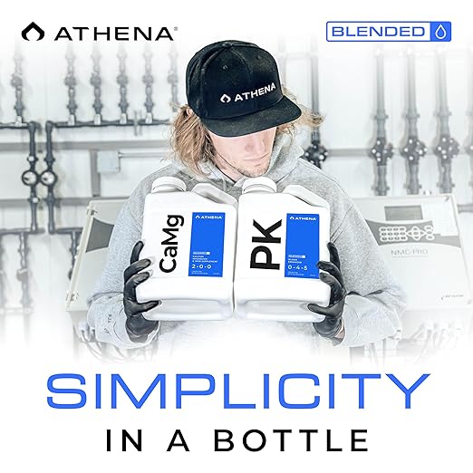 Athena Blended PK | Bloom Booster Fertilizer for Mid-to-Late Flowering | Liquid Bloom Fertilizer | NPK 0-4-5 | 1 Gallon