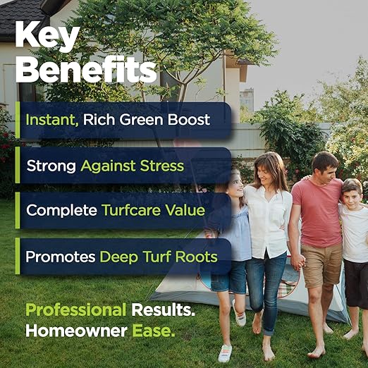Supply Solutions 25-0-15 Ultra Green Lawn and Turf Fertilizer - 16% Slow Release Nitrogen - Promotes Lush Green Lawns and Strong Root Growth Reduces Mowing Frequency (25 Pounds)