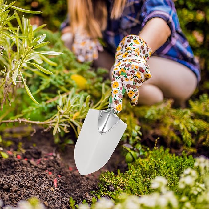 11pcs Stainless Steel Garden Tool Set with Pp Handle for Home Gardening and Succulent Planting Includes Shovel Weeder and Rake for Outdoor Plant Care