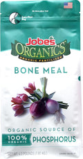 Jobe's Organics Granular Bone Meal Fertilizer Strong Root Development for Bulbs Tomatoes Roses and Other Flowering Plants 4 lbs Bag
