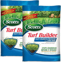 Scotts Turf Builder Halts Crabgrass Preventer with Lawn Food - Pre-Emergent Weed Killer Lawn Fertilizer 5000 sq. ft. 13.35 lbs. (2-Pack)