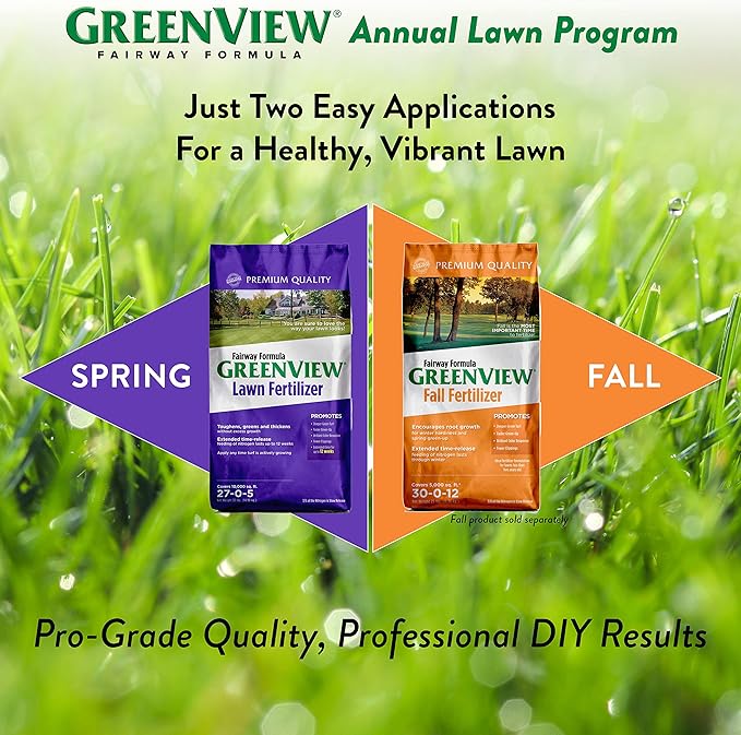 GreenView Fairway Formula Lawn Fertilizer - 16.5 lb. Bag - Covers 5000 sq. ft.
