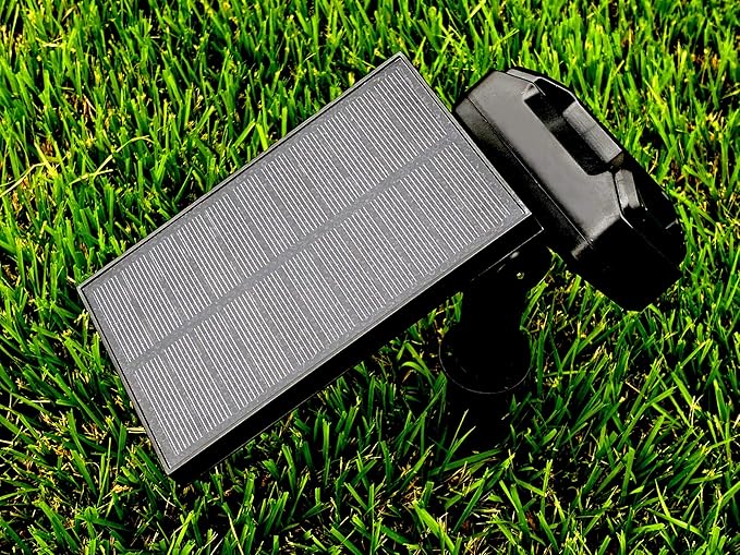 Outdoor Solar Powered Lights for Yard - Outdoor Adjustable Waterproof Landscape Uplighting for Flag Tree Plant Statue Installs on Ground or Wall 2-Modes of Lightning 2-Pack