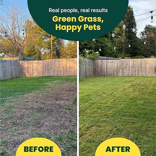 Sunday Pet Patch - Lawn Spots Repair - Repair &amp Prevent Grass Pet Spots - Easy Hose-On Formula - Covers Up to 2500 sq ft - 2 Pack - 42 Fl Oz